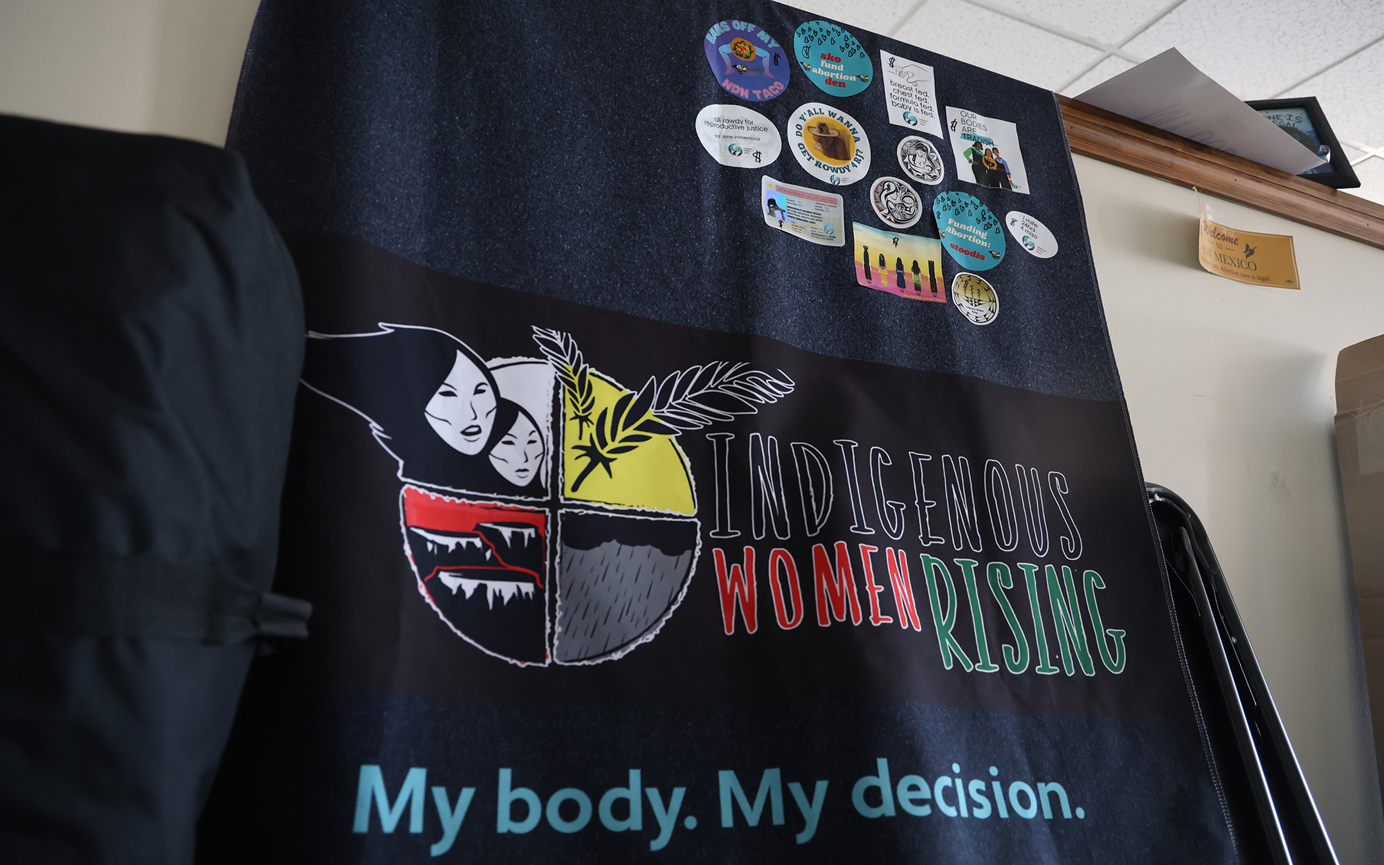 Indigenous Women Rising is a national fund that covers the costs of abortions – and the traditional ceremonies that follow – for Indigenous people. Since the reversal of Roe v. Wade, demand for the organization’s services has skyrocketed. (Photo by Noel Lyn Smith/News21)