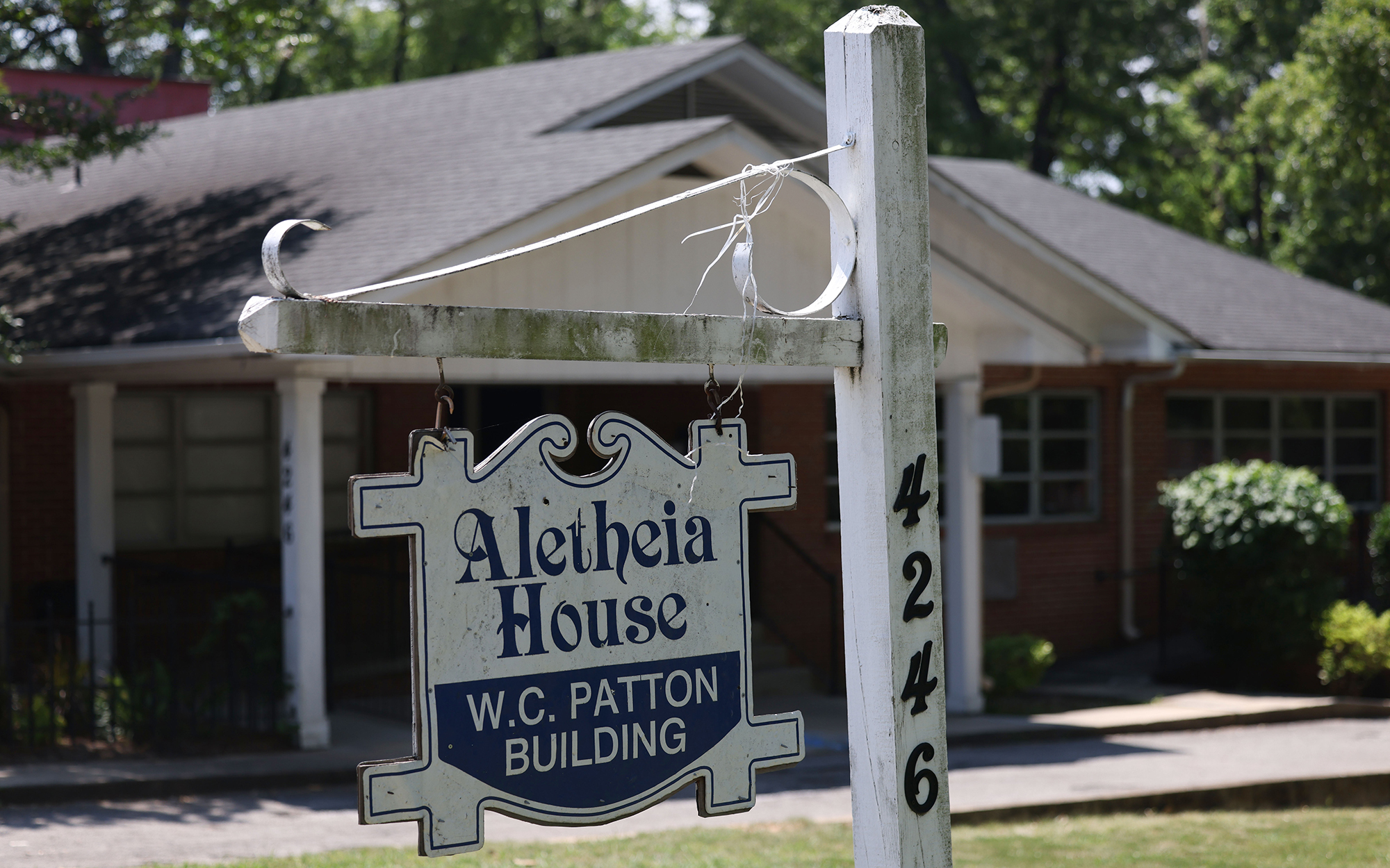 Aletheia House runs Mother’s Hope and other substance use programs in Alabama. Its founders chose the name “Aletheia” because it means “truth” or “to be truthful with yourself.” (Photo by Shelby Rae Wills/News21)