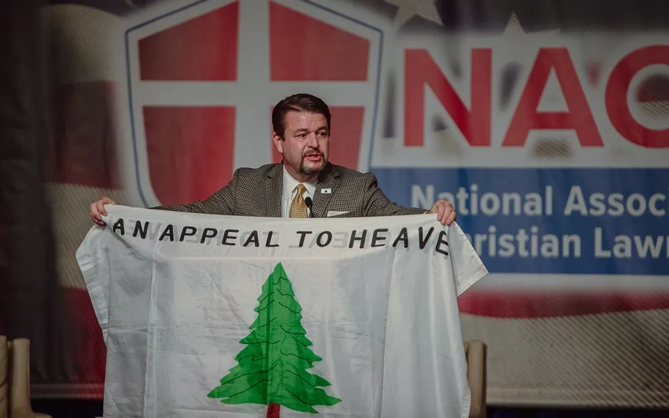 Former Arkansas state Sen. Jason Rapert founded the National Association of Christian Lawmakers.He describes the NACL as a place for lawmakers to debate, construct and distribute model legislation from a “biblical worldview.” (Photo courtesy of National Association of Christian Lawmakers)